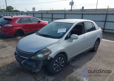2007 Nissan Versa 1.8S from USA, damaged, VIN 3N1BC11E27L460437